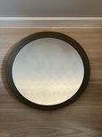 Lustro Ikea Langesund złote 50cm okrągłe