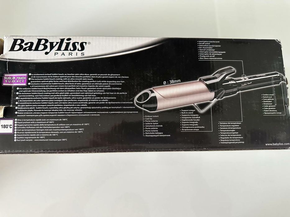 Плойка локон для волос  BaBylLiss 38mm