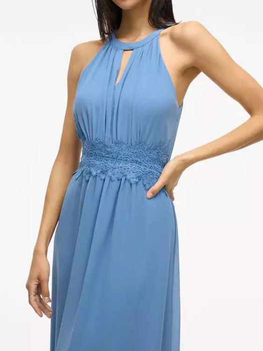 Damska Sukienka Wieczorowa VILA 36 Vimilina Halterneck Maxi Dress-Noos