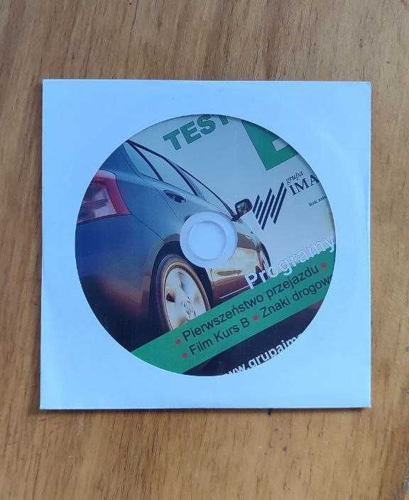 Посібник водія польською+CD. Nauka jazdy Znaki drogowe-Pytania Testowe