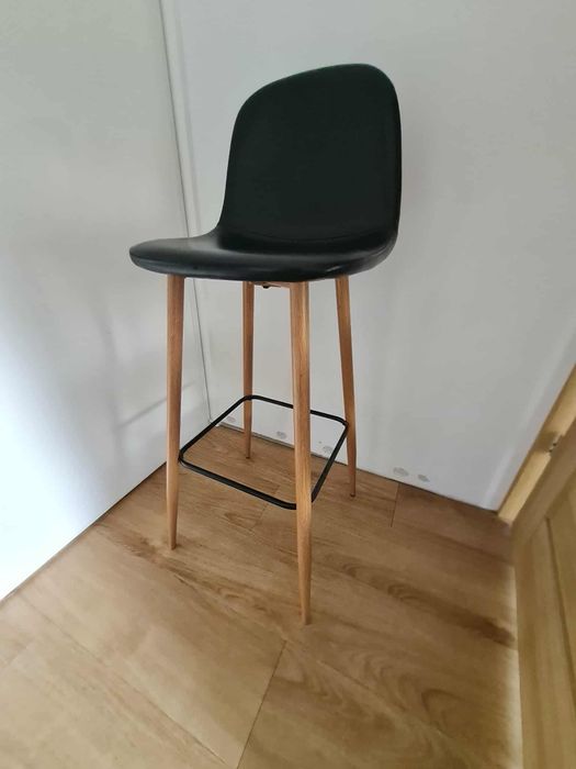 Hoker barowy stołek krzesło 3 sztuki