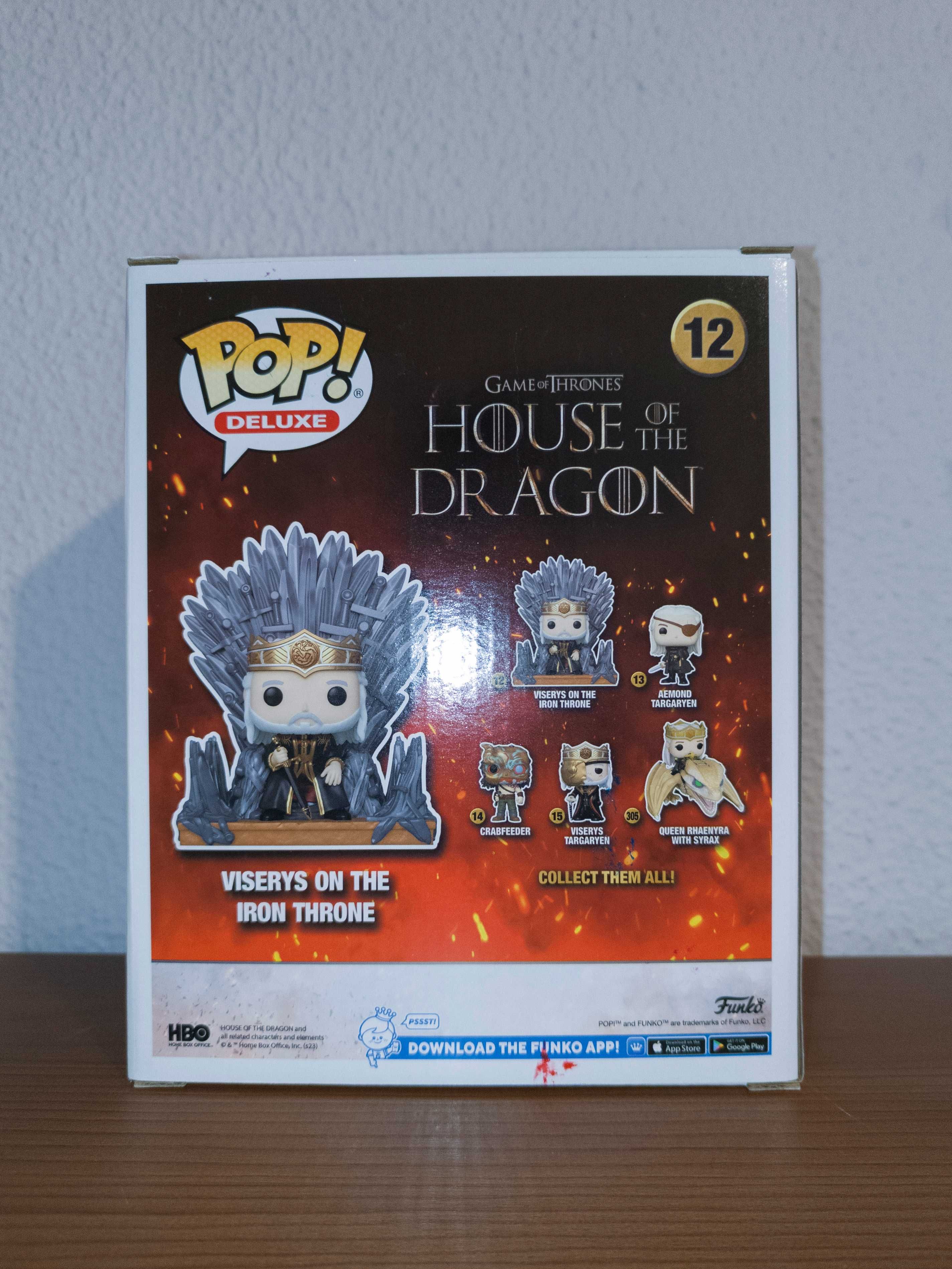 Funko Pop — House of the Dragon — #12 Viserys on the Iron Throne