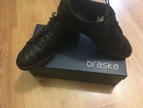 Кожаные кеды , туфли Braska