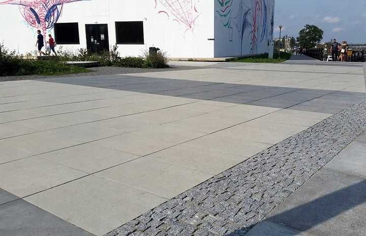 Płyta zbrojona 75x50x10cm bulwar wiślany na drogi i podjazdy