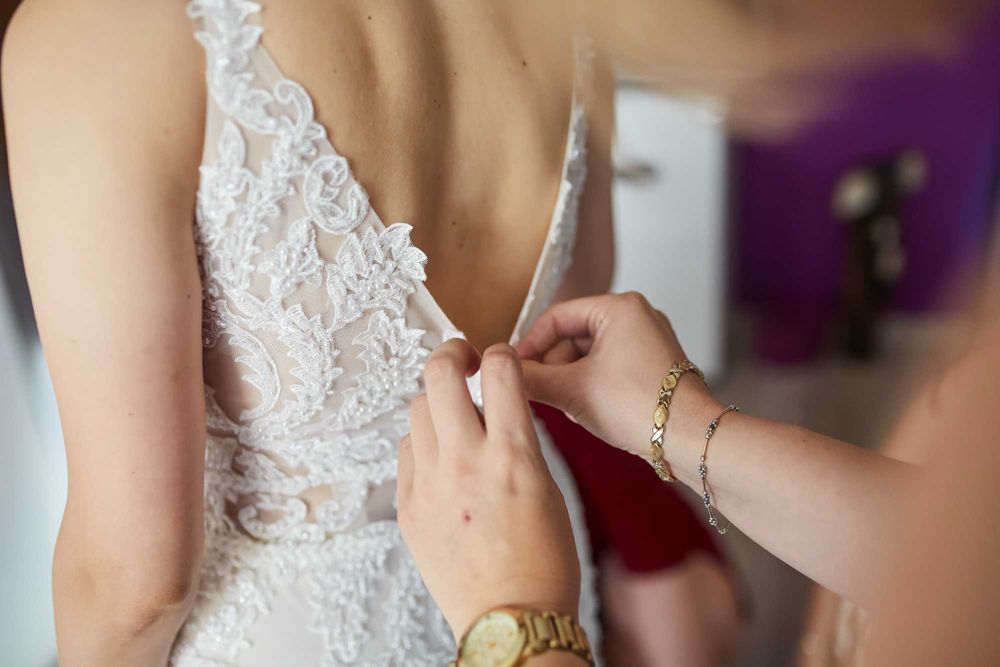 Suknia ślubna Rybka roz 36 ecru