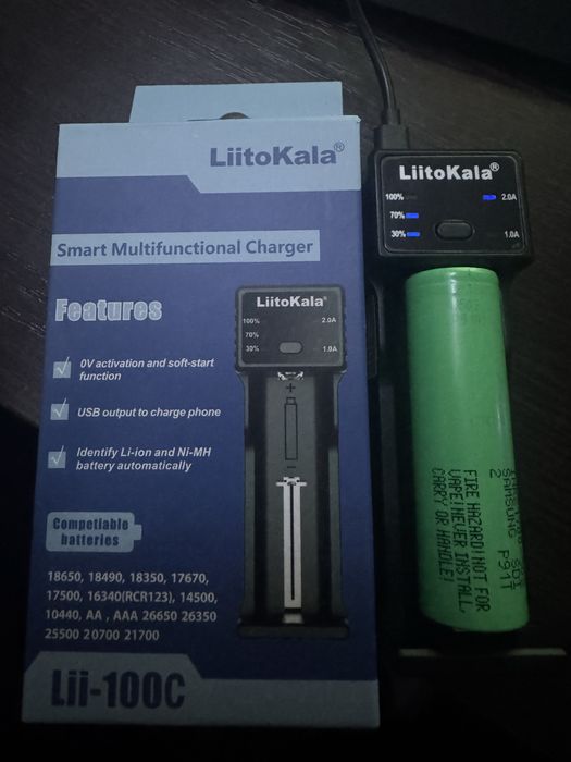 Продам зарядний пристрій LiitoKala Lio 100-c