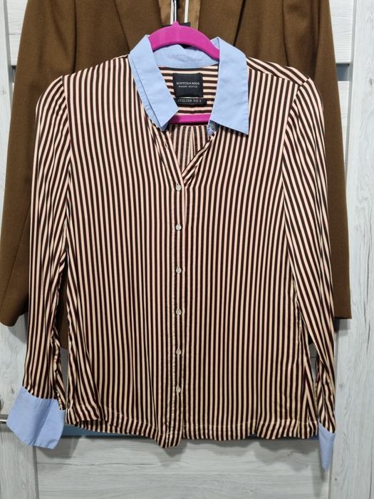 Wiskozowa koszula w paski Scotch&Soda m 38