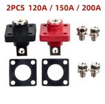 Клеммы проходные для аккумулятора LiFePO4  150A 200A корпусные