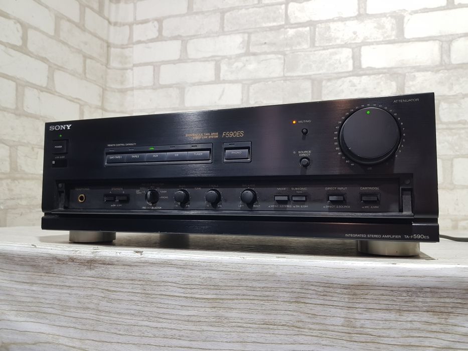 ТОП! Стерео підсилювач SONY TA-F 590 ES, *2x130 Вт, б/у з Німеччини