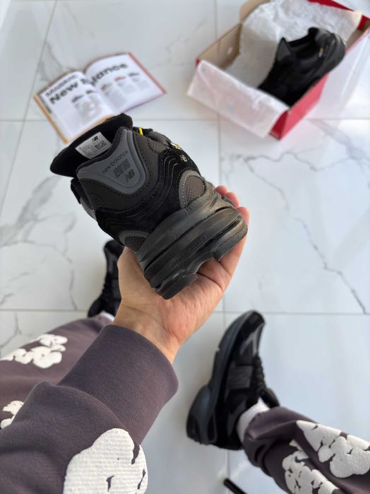 Кросівки зимові New Balance 2010 Cordura All Black premium