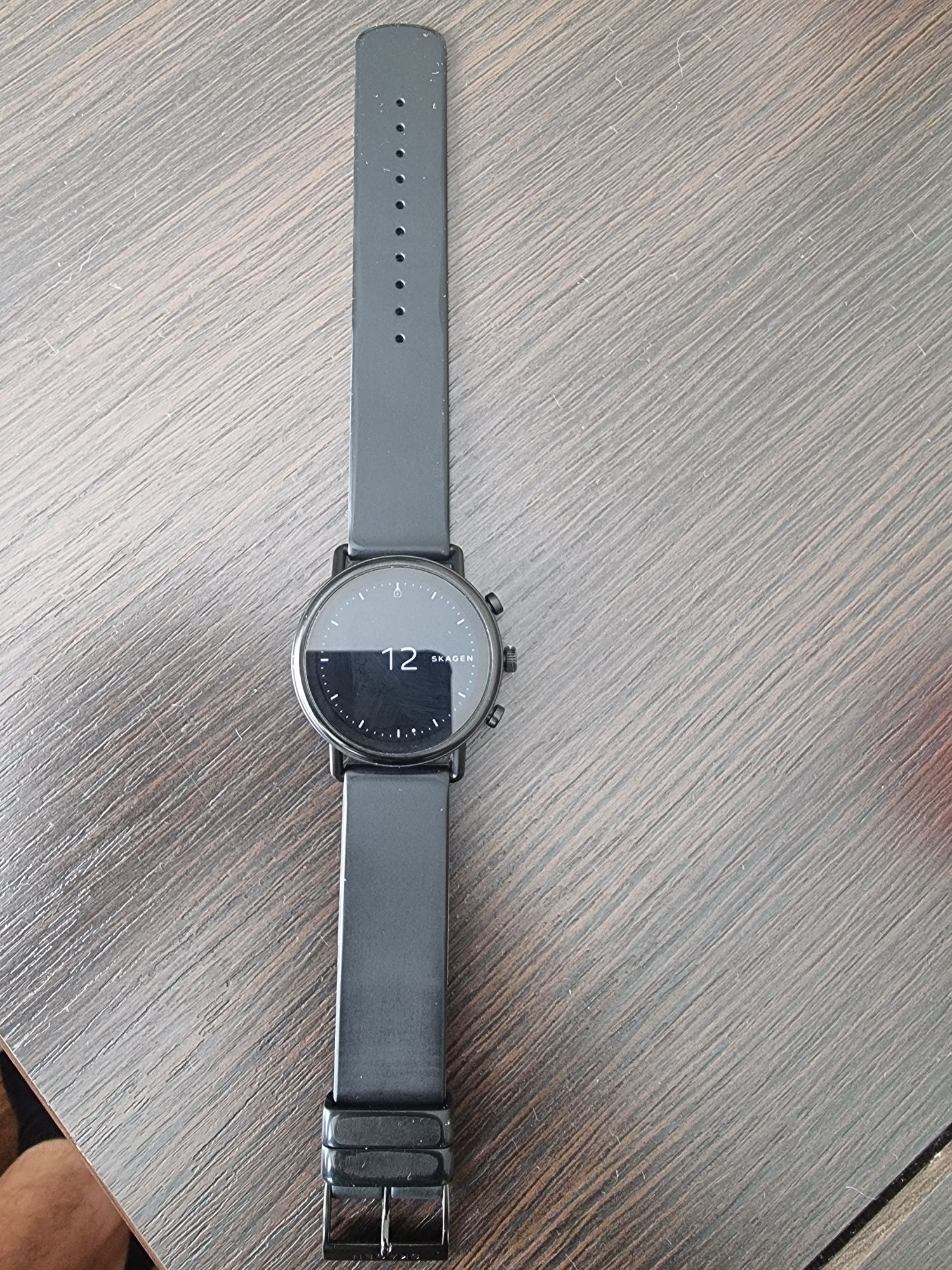 Zegarek smartwatch Skagen Falster czarny bardzo dobry stan!