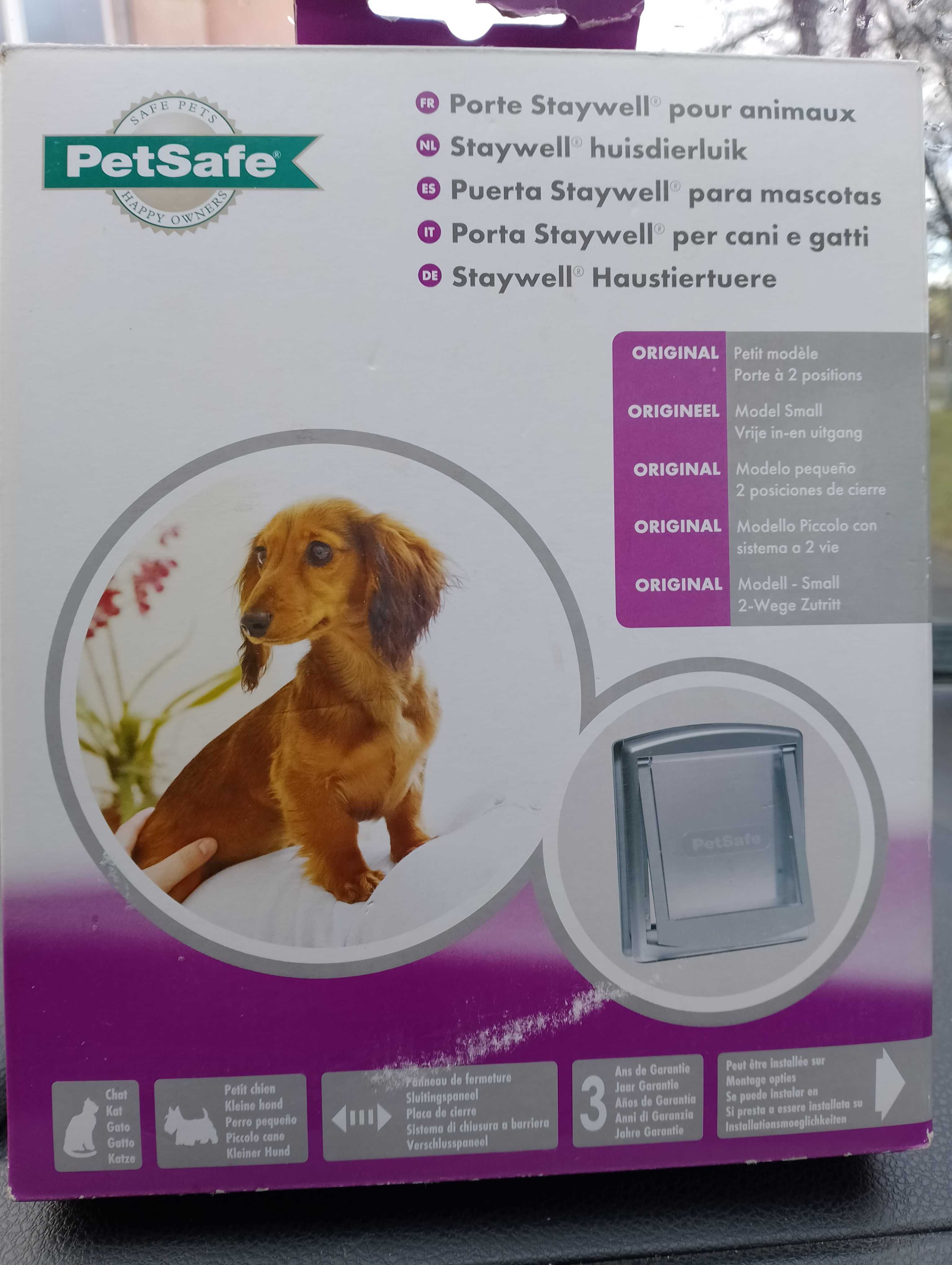 Drzwiczki okienko dla kota psa PETSAFE staywell