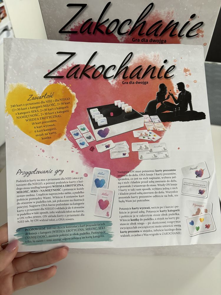 Zakochanie gra dla dwojga