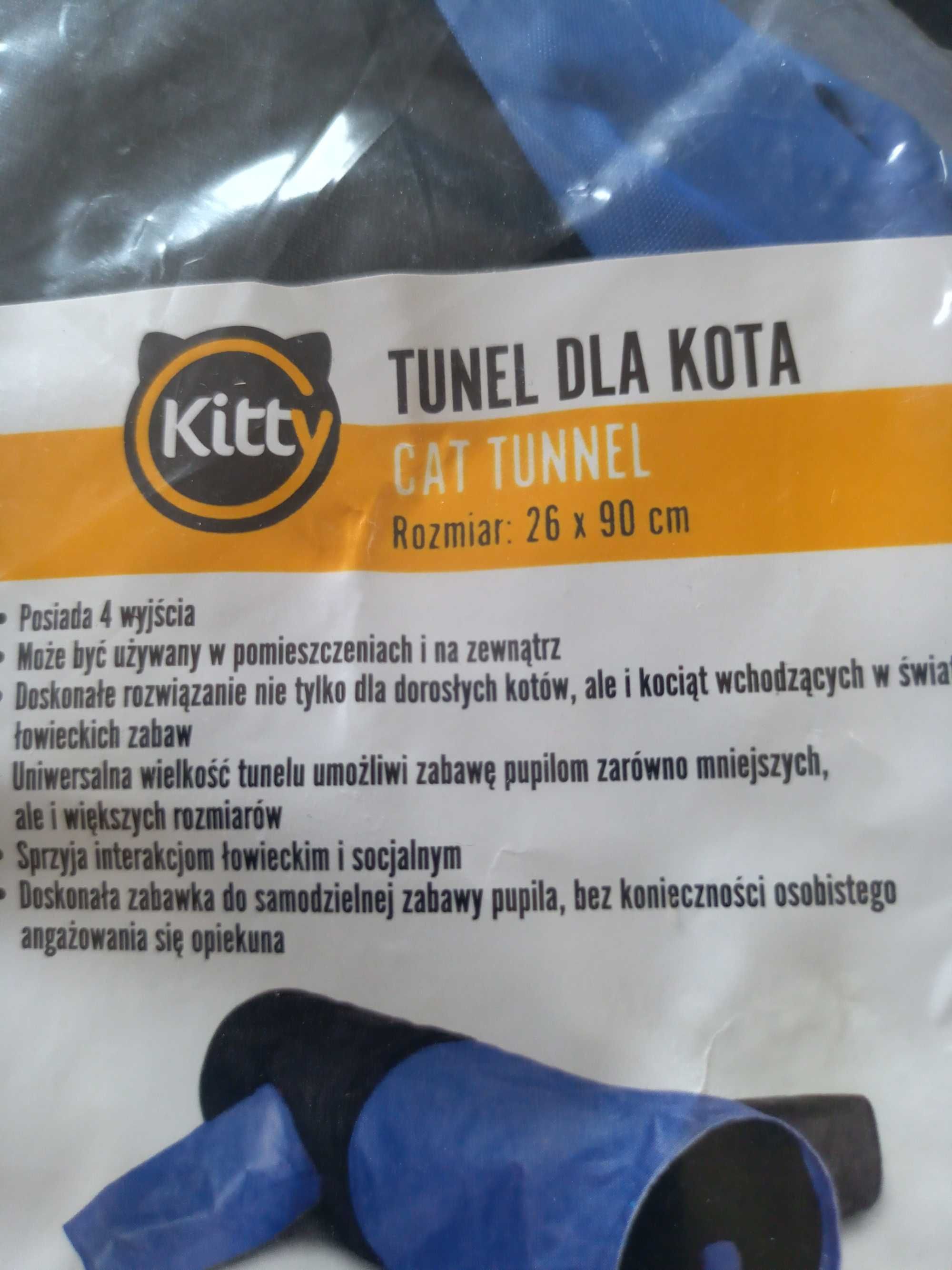 nowy tunel dla kota