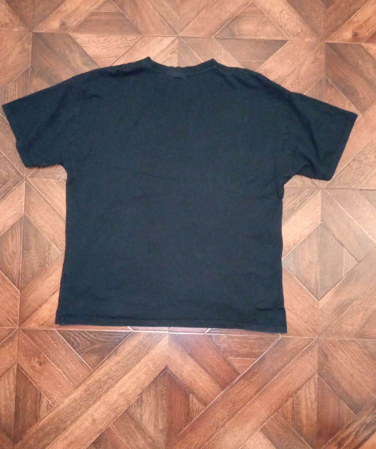 Czarna Koszulka Tupac y2k rap oversize L