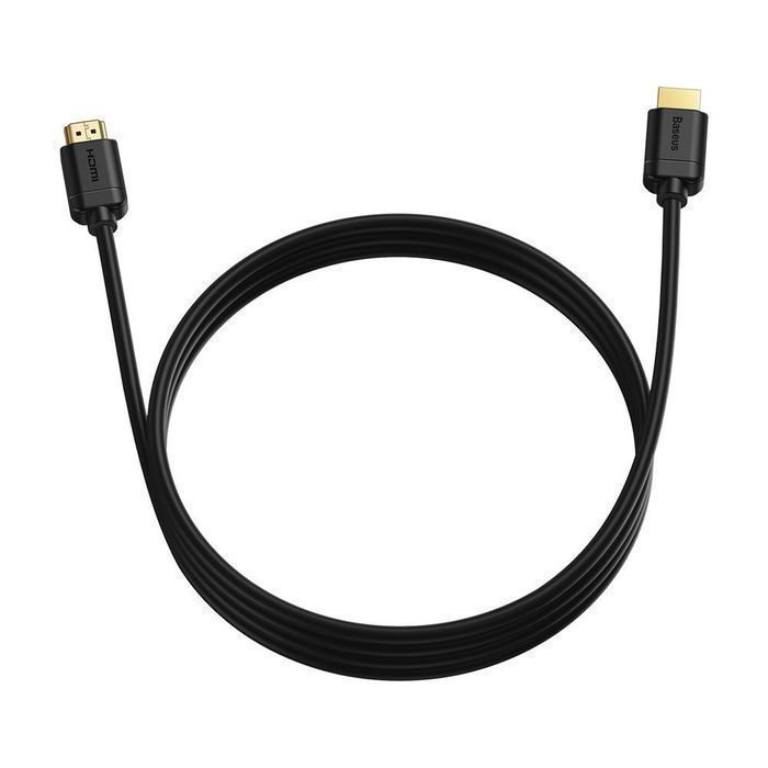 Kabel HDMI Baseus 4K 60 Hz 3M Czarny - Jakość HDR 18 Gb/s