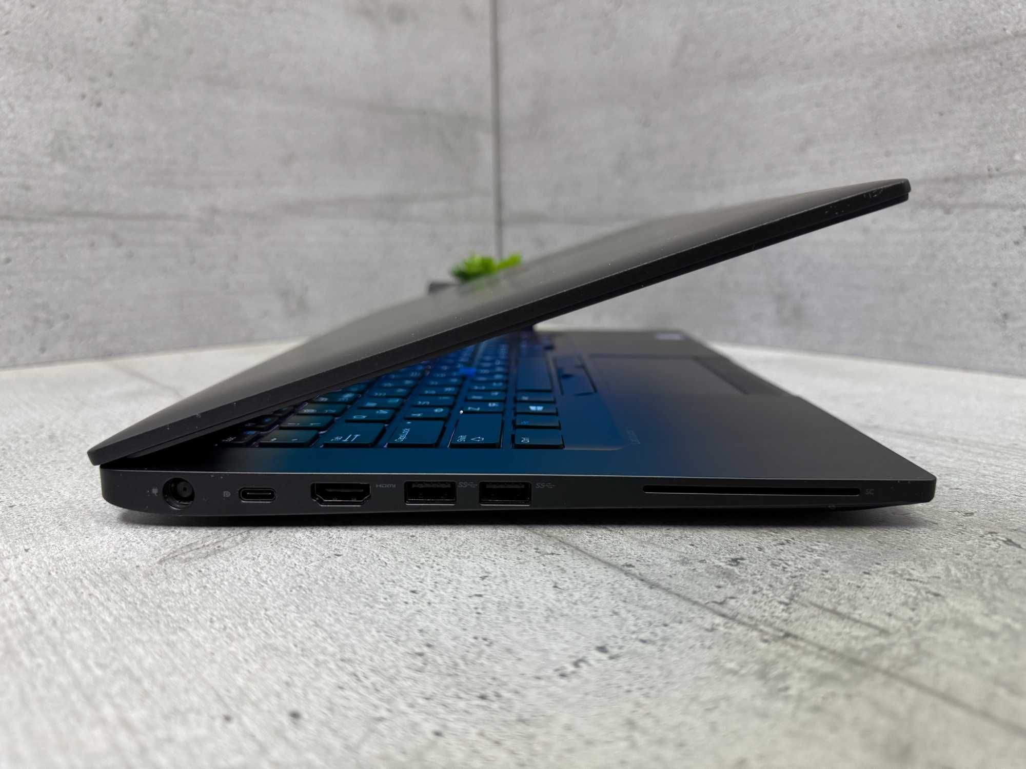 Компактний ноутбук Dell Делл 7480/14” FullHD ips/256gb/i5-7300u