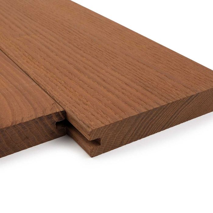 Терасна дошка із деревени термоясеня