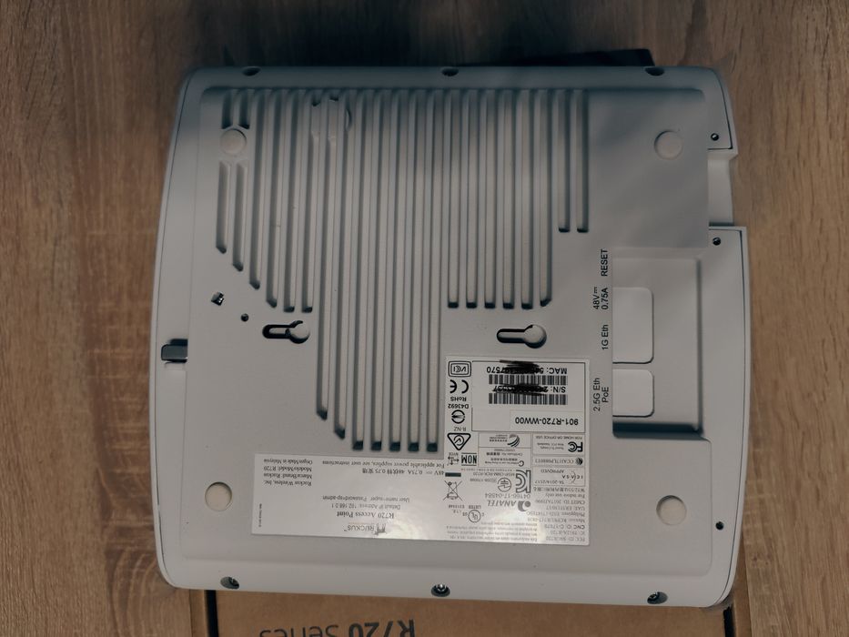 Ruckus R720 w oprogramowaniem unleashed 4x4:4 punkt dostępowy / WiFi