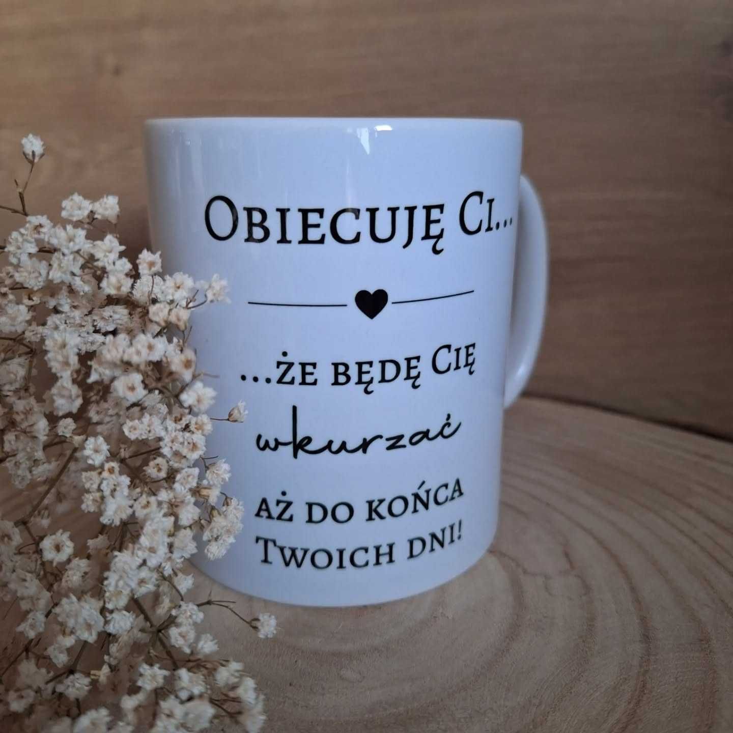 KUBEK na walentynki, prezent na WALENTYNKI