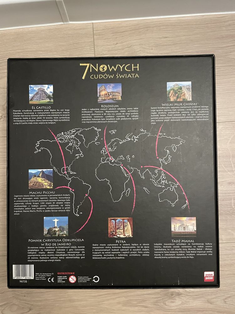 Puzzle TREFL 7 nowych cudow swiata