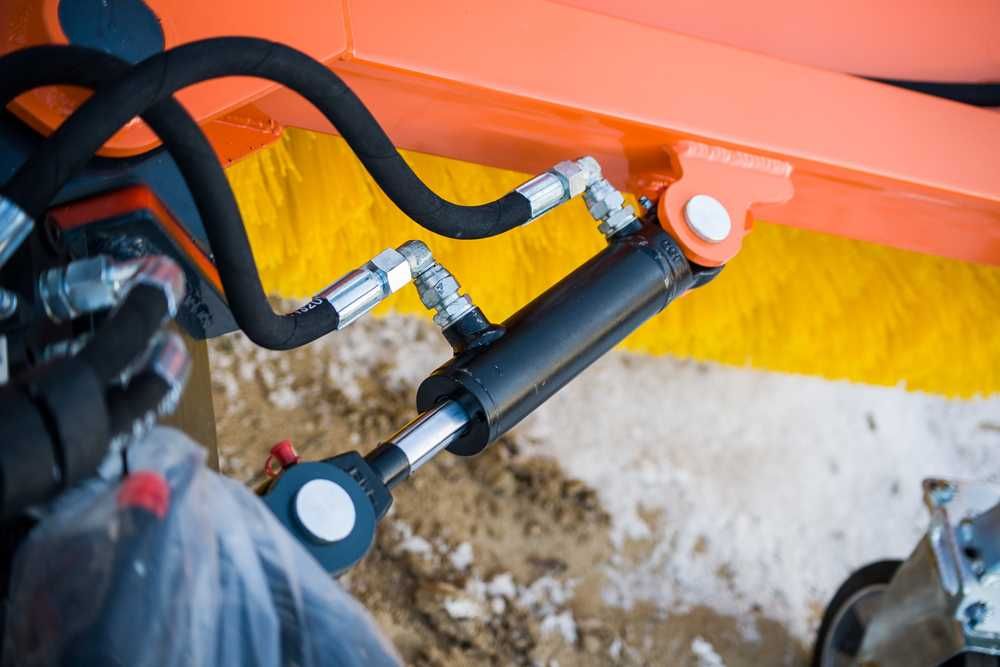 Szczotka Zamiatarka ekonomiczna Do ciągnika ładowarki ładowarek JCB