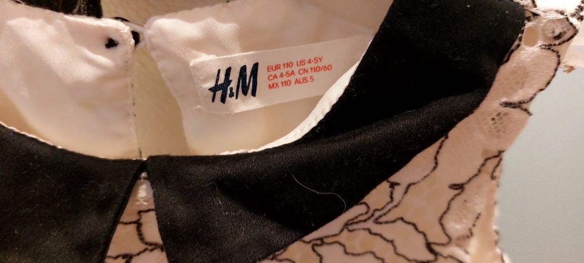 H&M śliczna okazjonalna sukienka