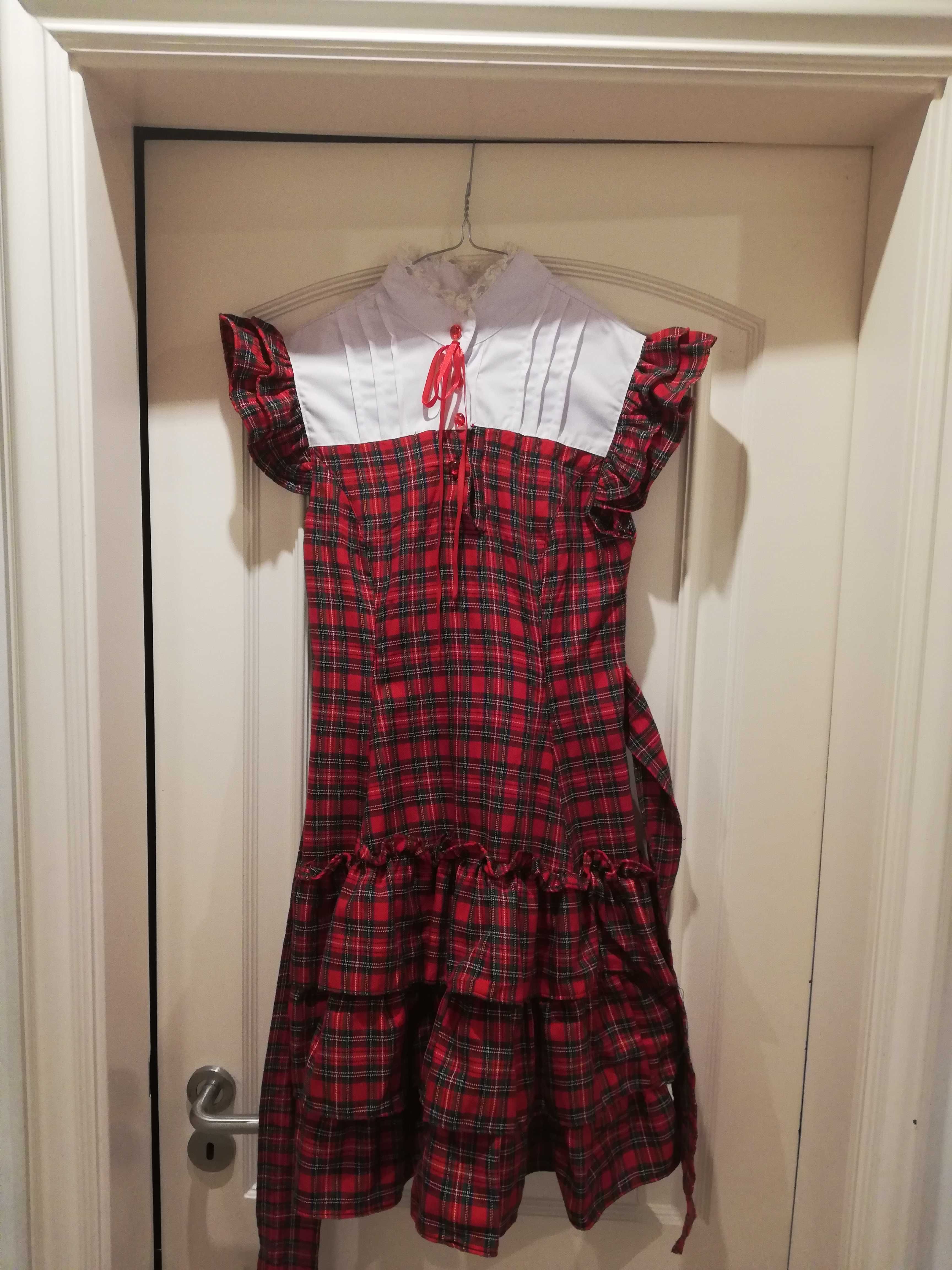 Vestido lolita gótico / punk tartan