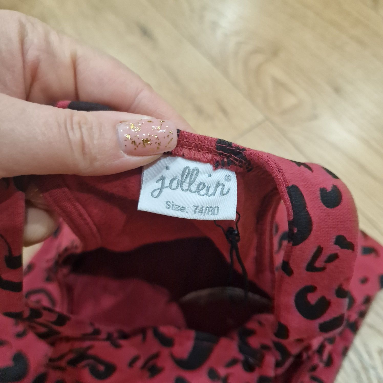 Spodnie kombinezon ogrodniczki 74 80 jollein zara