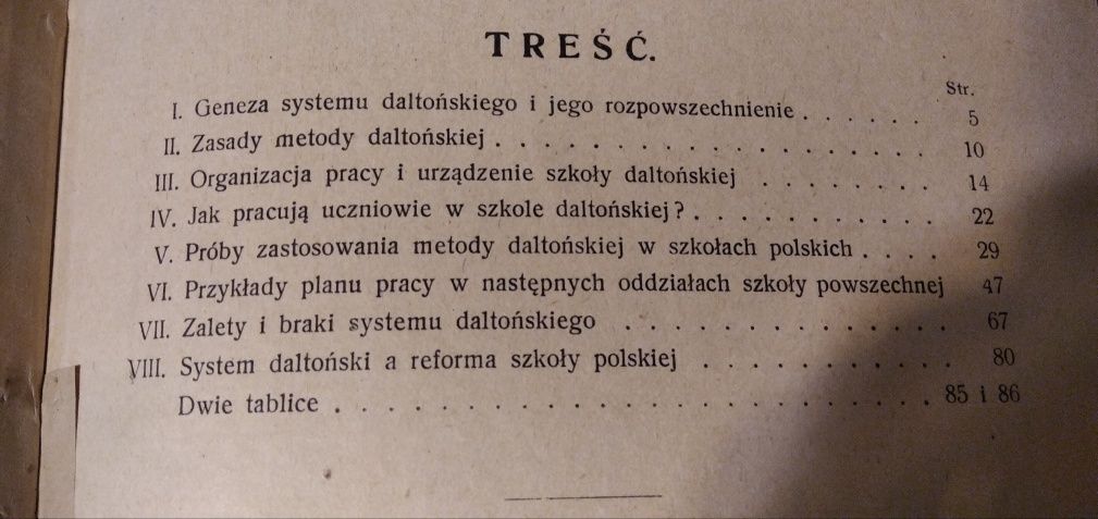 Henryk Rowid - System Daltoński w Szkole Powszechnej  1927 rok