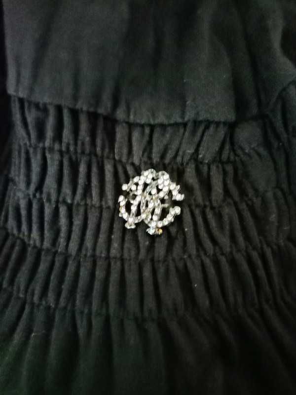 Roberto Cavalli czarna sukienka Made in Italy Rozmiar M Wysyłka 0 zł!