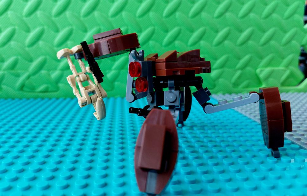 Lego Star wars Лего Звёздные Войны минифигурки дроидов Боевой дроид B1