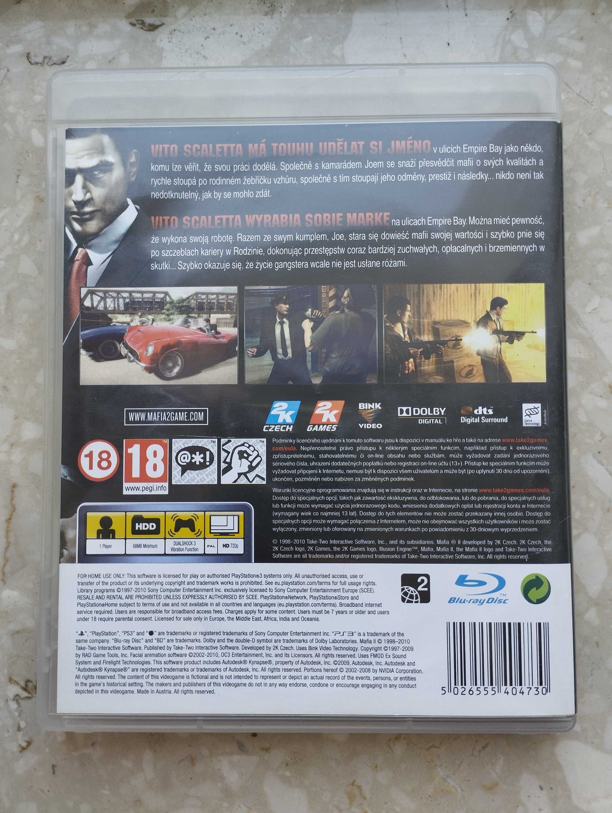PS 3 - Mafia 2 - PL