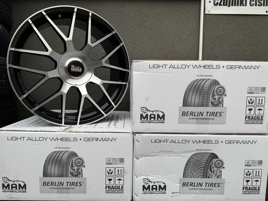 Felgi 19cali MAM Audi A3 S3 A4 A6 S4 S6 A5 S5 A8 5x112 ET30 nr9061A