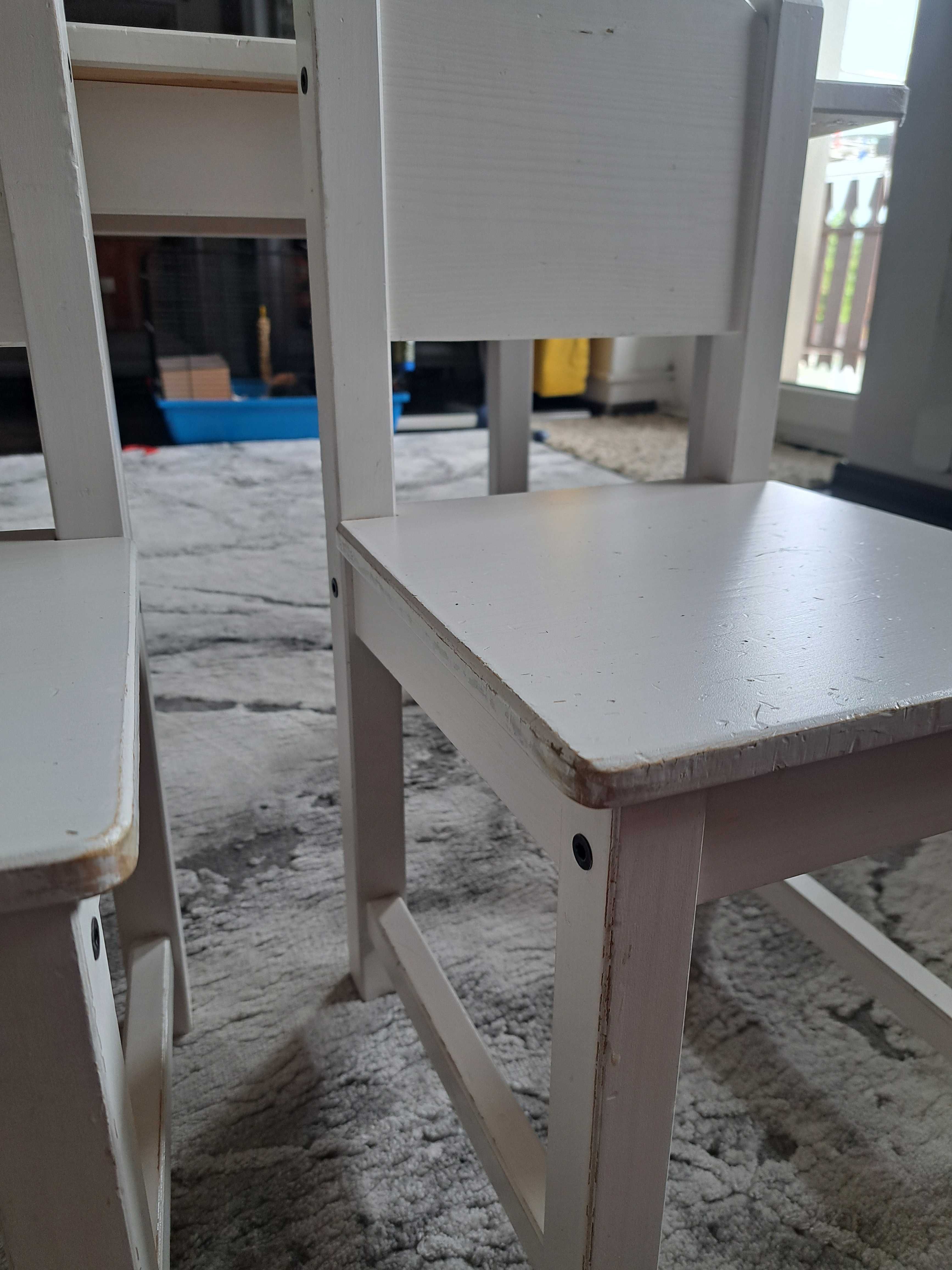 Stolik dziecięcy z krzesłami Ikea Sundvik 76x50
