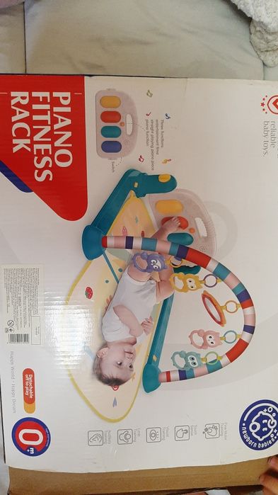 Розвиваючий музичний килимок для немовлят