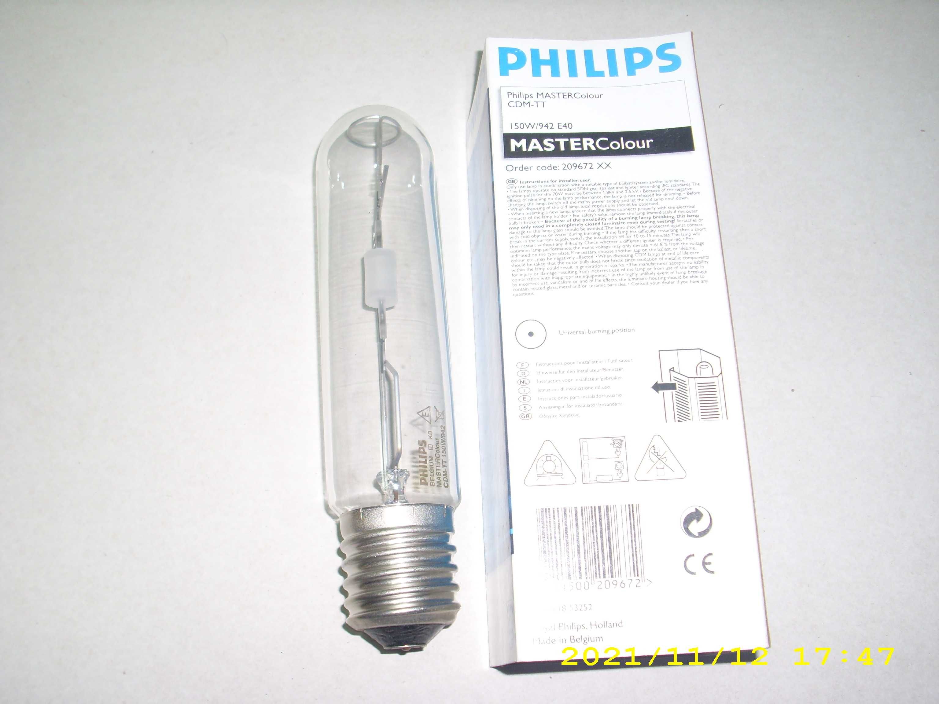 Philips CDM-TT 150W/942 E40 Mastercolour MH lampa