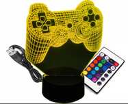 Lampka nocna 3D LED pad do playstation 4