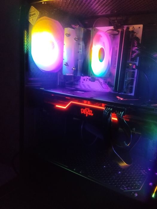 Продам пк rayzen 5 5500.radeon 5700xt8gb