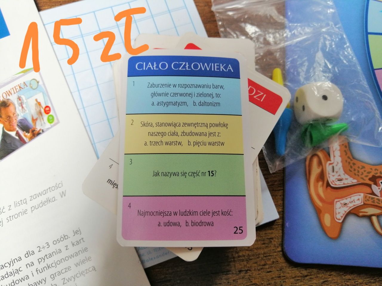 Ciało czlowieka gra edulacyjna