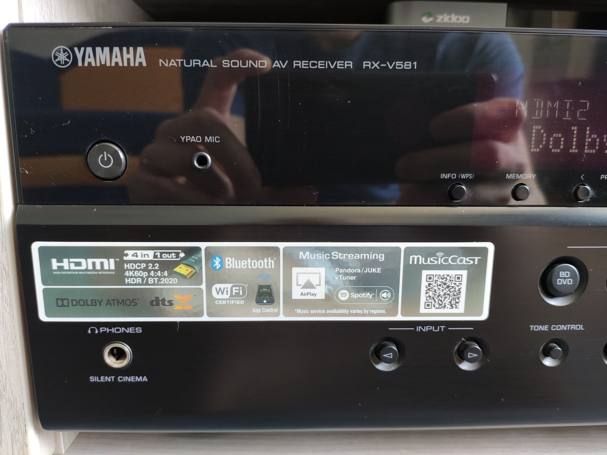 Продам ресивер Yamaha rx-v581. Dolby atmos. DTS:X