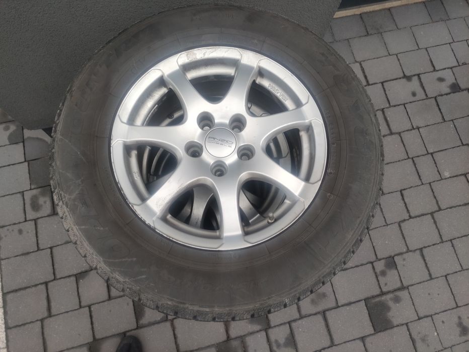 Koła 16 alufelgi ANZIO + opony 4 szt.
