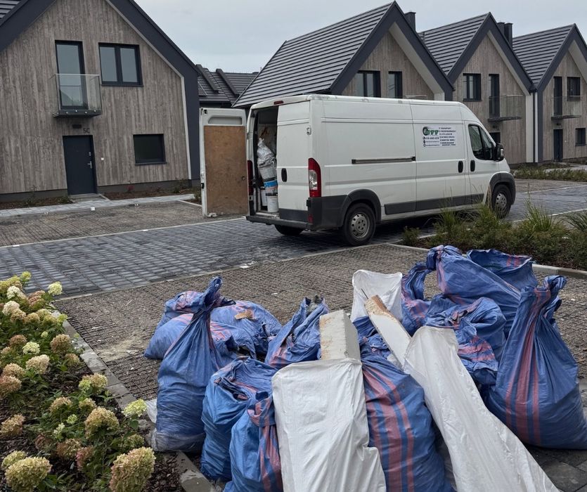 Wywóz gruzu, mebli, śmieci. Szybkie terminy, Kraków i okolice.