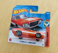 Hot Wheels 72 Ford Gran Torino Sport muscle mania