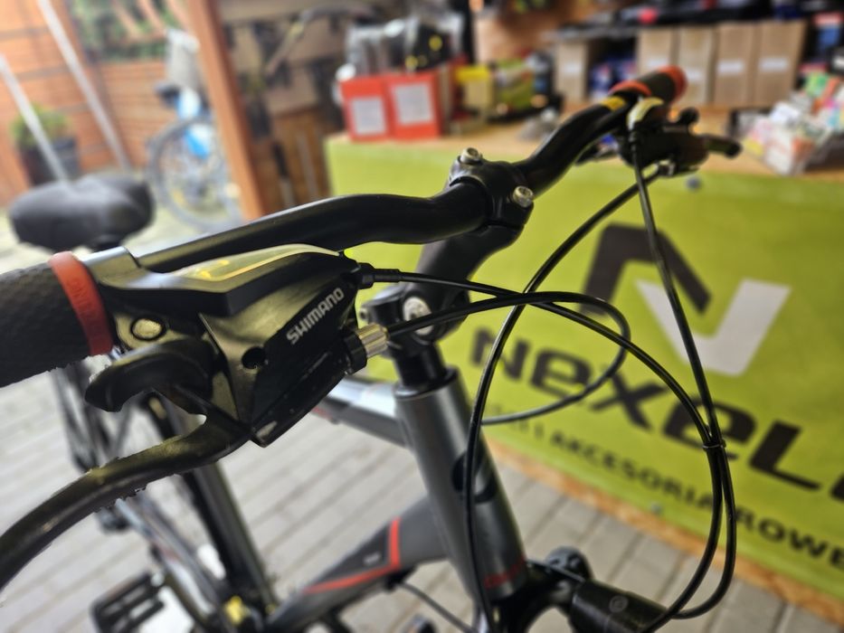 GIANT ARGENTO używany rower holenderski męski trekking