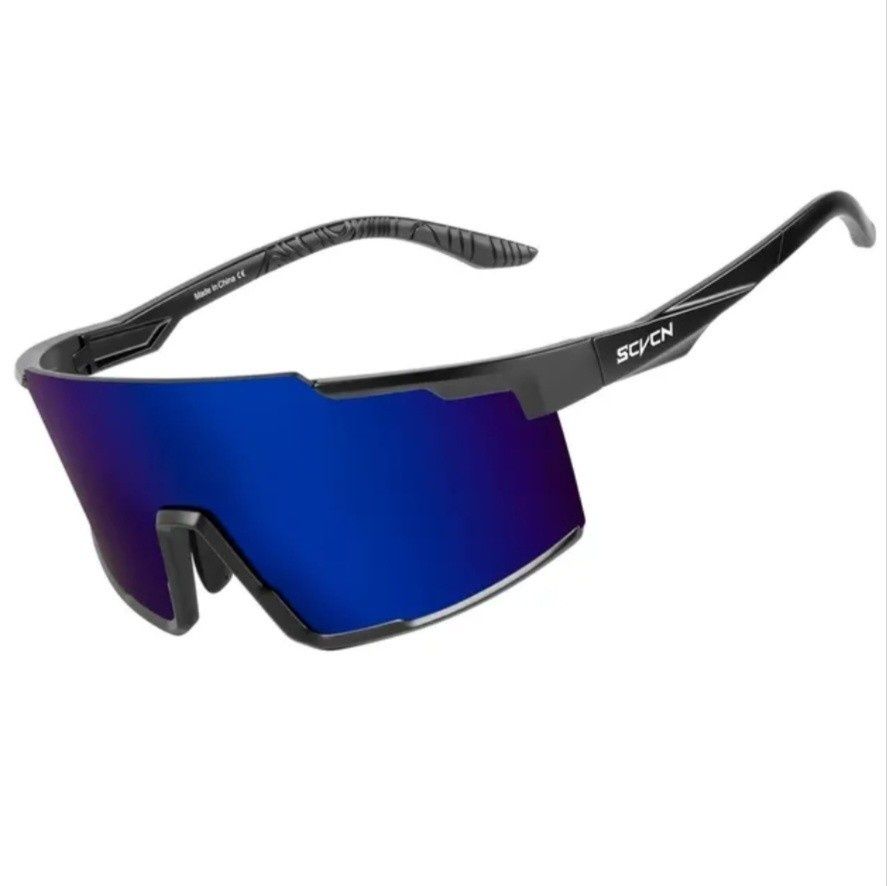 Okulary rowerowe SCVCN UV400 Vision TR-90 BLUE