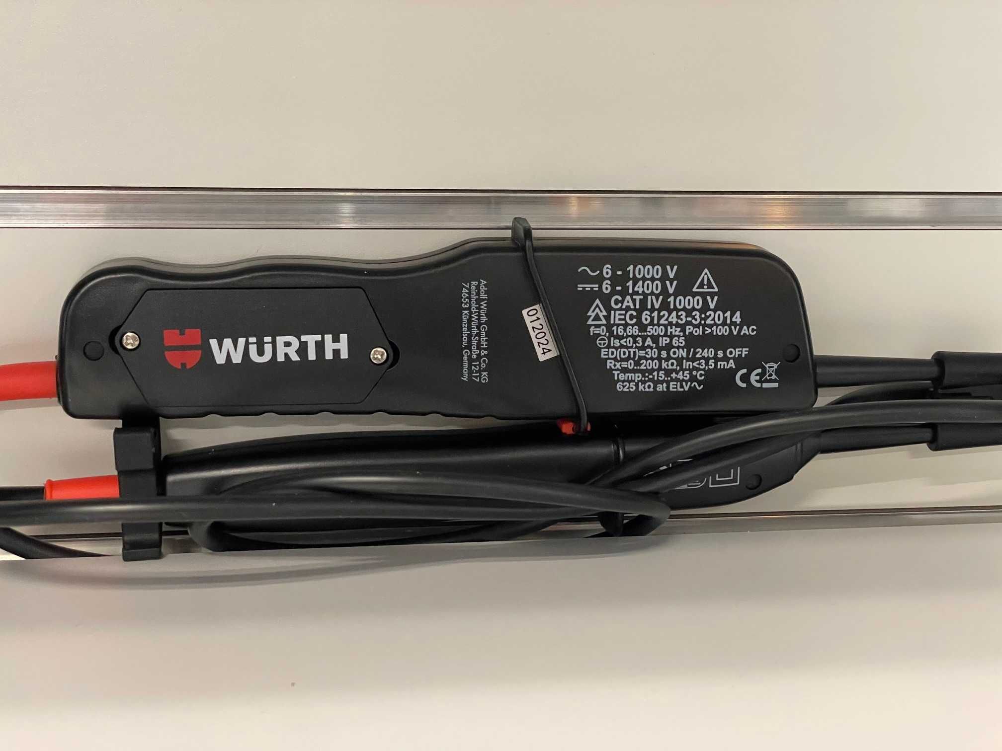 Wurth Multi-tester Pro II LED Dwubiegunowy tester napięcia z wyśw. LED