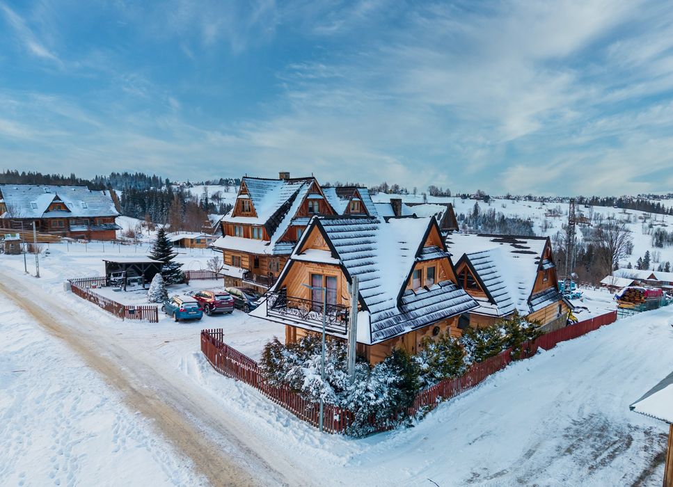 Balia  piękny duży góralski domek 8 osób apartamenty z cud