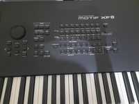 Yamaha Motif xf8 synth with Gator Flight case