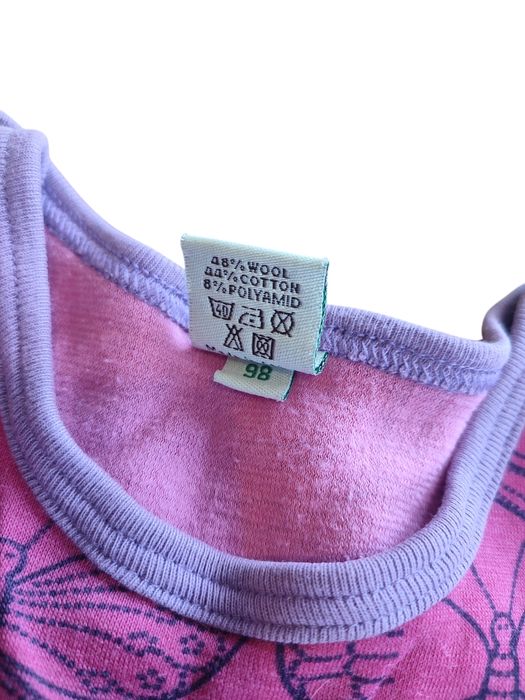 Rampers, pajacyk Vossatassar 98cm wool wełna